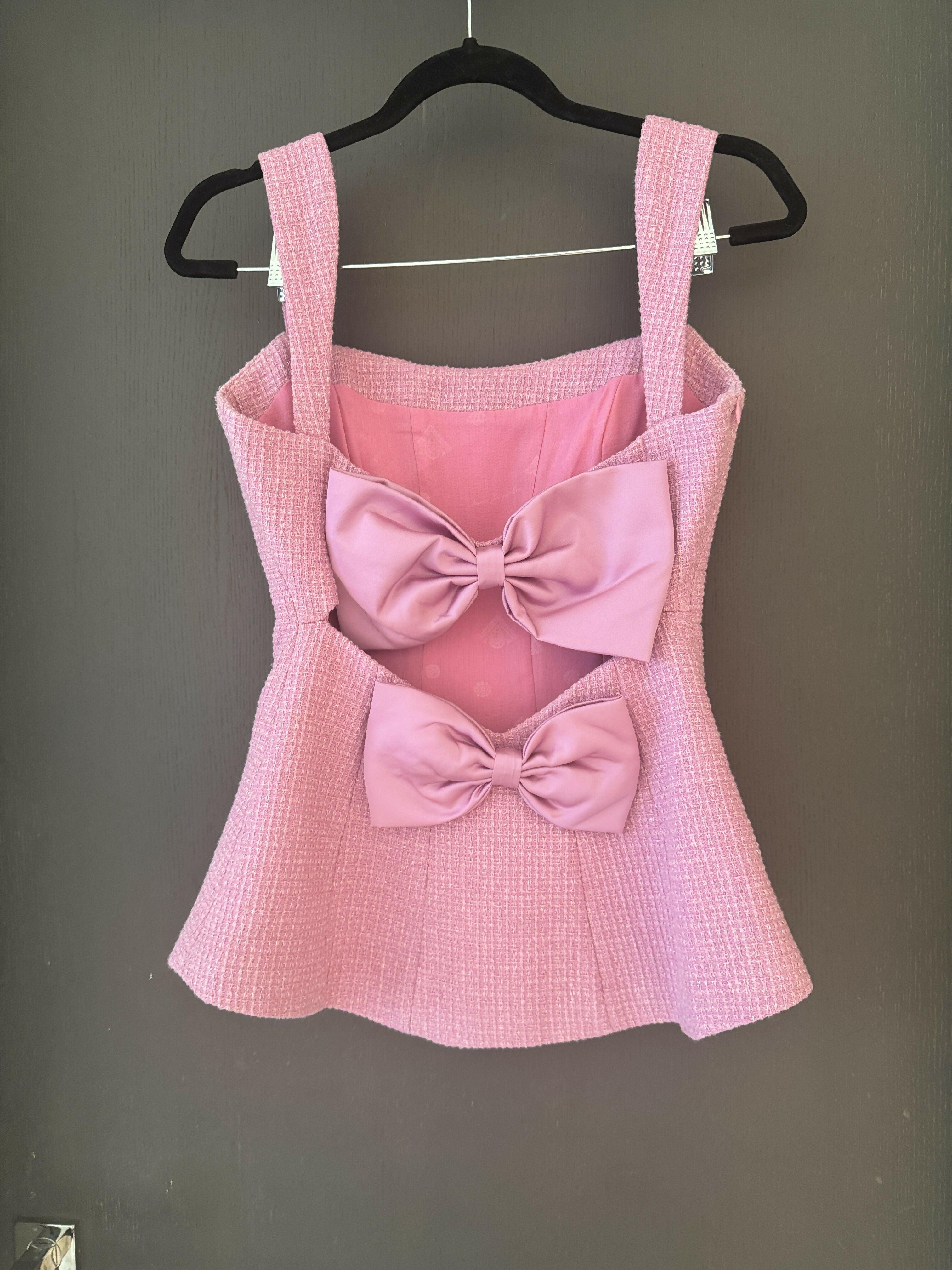 Anabella Bow Top and Shorts Set - Endless - UAE Rental and Resale for Women's Fashion