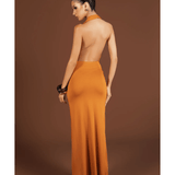 Angelica Gown - Rust - Endless - UAE Rental and Resale for Women's Fashion