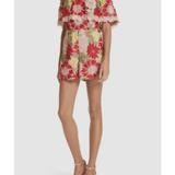 Annelle Floral Guipure Lace Playsuit - Endless - UAE Rental and Resale for Women's Fashion