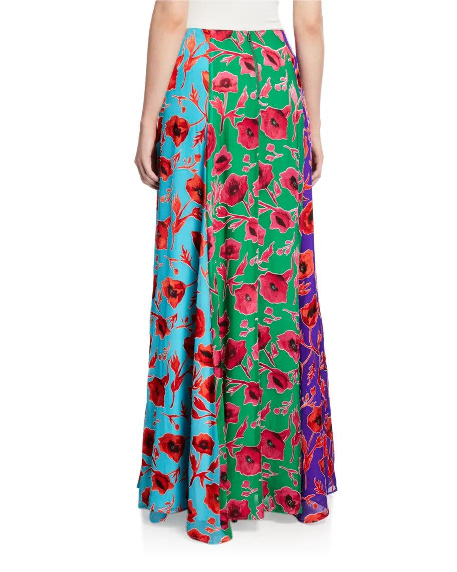 Aquinnah Paneled Maxi Skirt - Endless - UAE Rental and Resale for Women's Fashion
