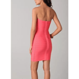 Arabella Coral Strapless Dress - Endless - UAE Rental and Resale for Women's Fashion