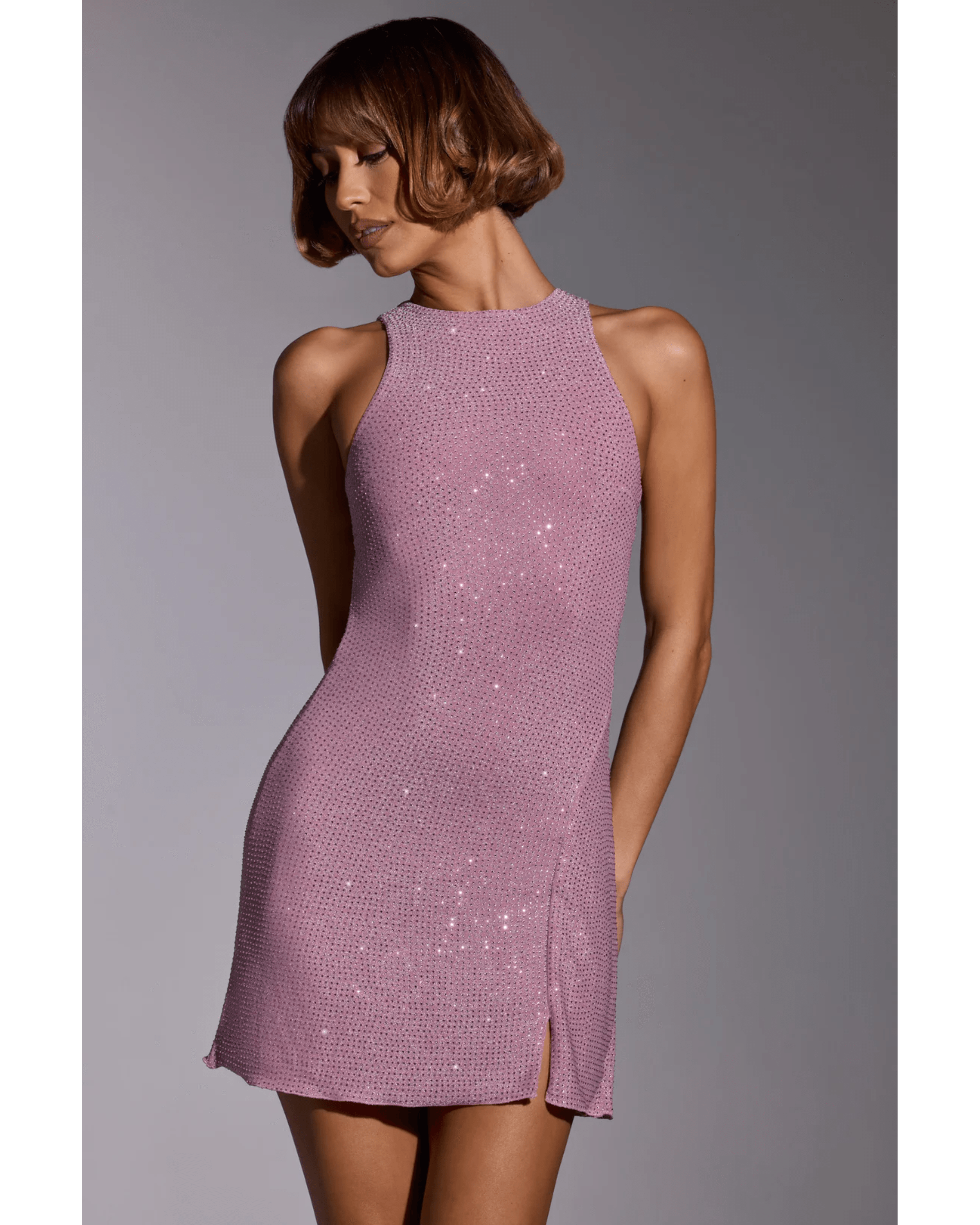 Arabella Embellished A-Line Mini Dress - Endless - UAE Rental and Resale for Women's Fashion