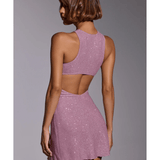 Arabella Embellished A-Line Mini Dress - Endless - UAE Rental and Resale for Women's Fashion