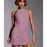 Arabella Embellished A-Line Mini Dress - Endless - UAE Rental and Resale for Women's Fashion