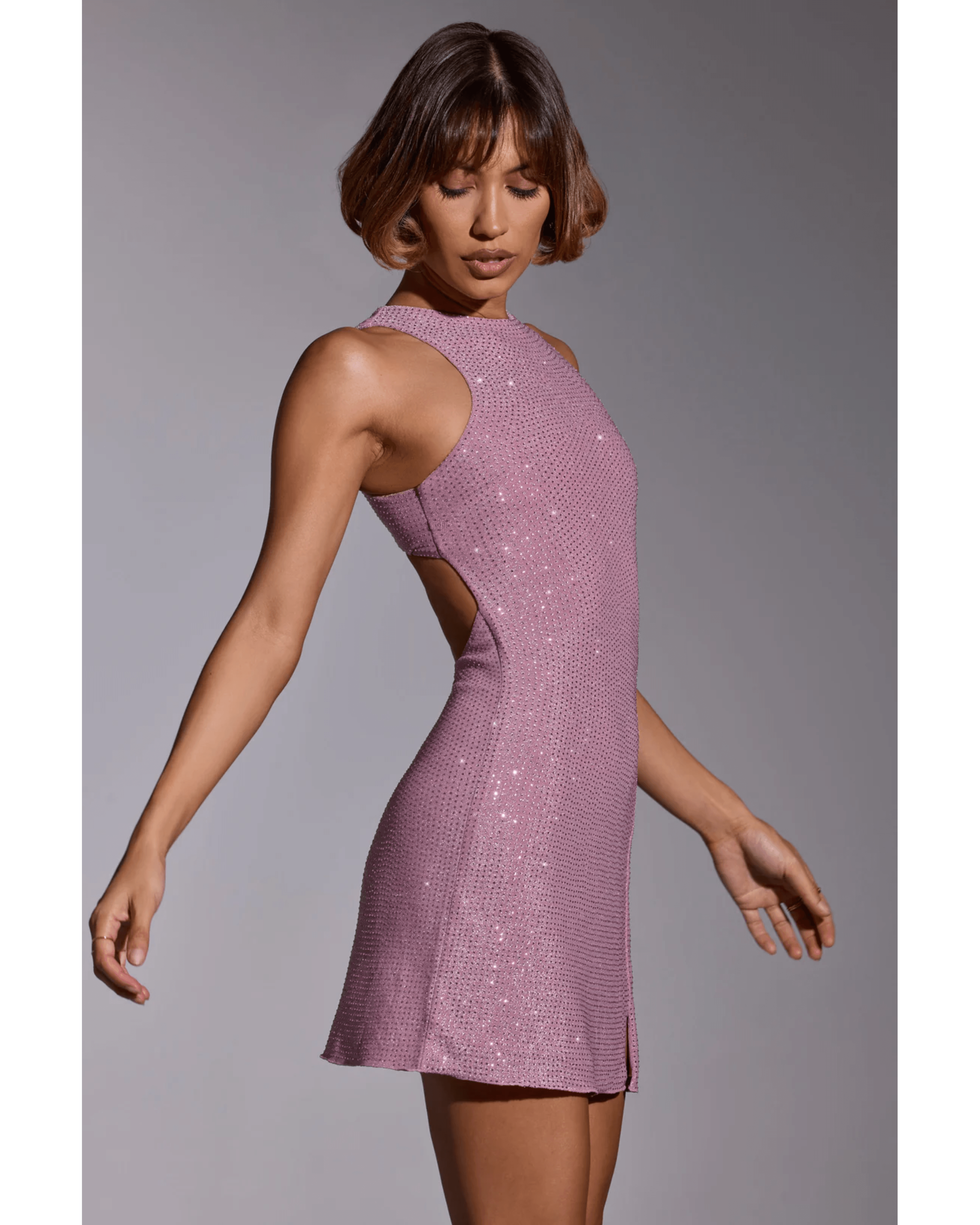 Arabella Embellished A-Line Mini Dress - Endless - UAE Rental and Resale for Women's Fashion