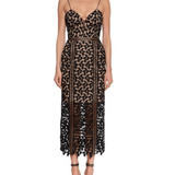 Arabella Lace Midi Dress - Endless - UAE Rental and Resale for Women's Fashion