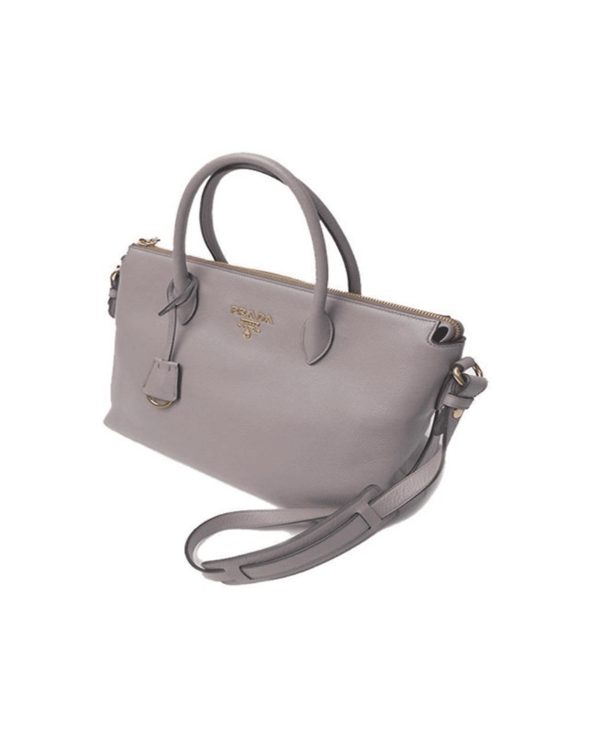 Argilla Gray Vitello Phenix Leather Satchel Shoulder Bag - Endless - UAE Rental and Resale for Women's Fashion