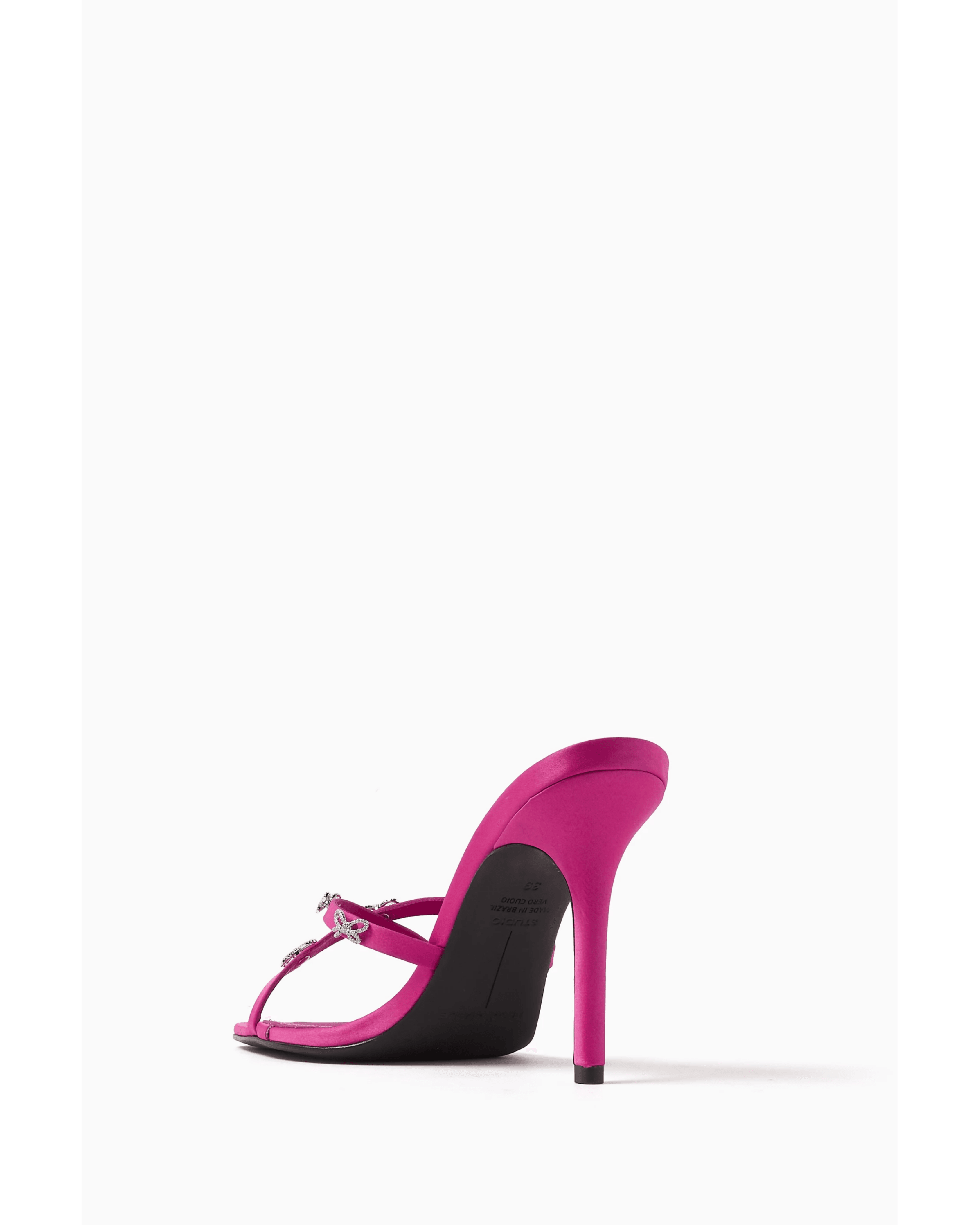 Arielle 95 Bow-embellished Sandals - Endless - UAE Rental and Resale for Women's Fashion