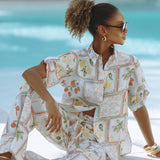 Artie Amalfi Linen Co-ord Set - Endless - UAE Rental and Resale for Women's Fashion