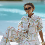 Artie Amalfi Linen Co-ord Set - Endless - UAE Rental and Resale for Women's Fashion