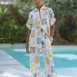 Artie Amalfi Linen Co-ord Set - Endless - UAE Rental and Resale for Women's Fashion