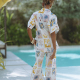 Artie Amalfi Linen Co-ord Set - Endless - UAE Rental and Resale for Women's Fashion