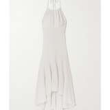 Asymmetric Cotton Halterneck Midi Dress - Endless - UAE Rental and Resale for Women's Fashion