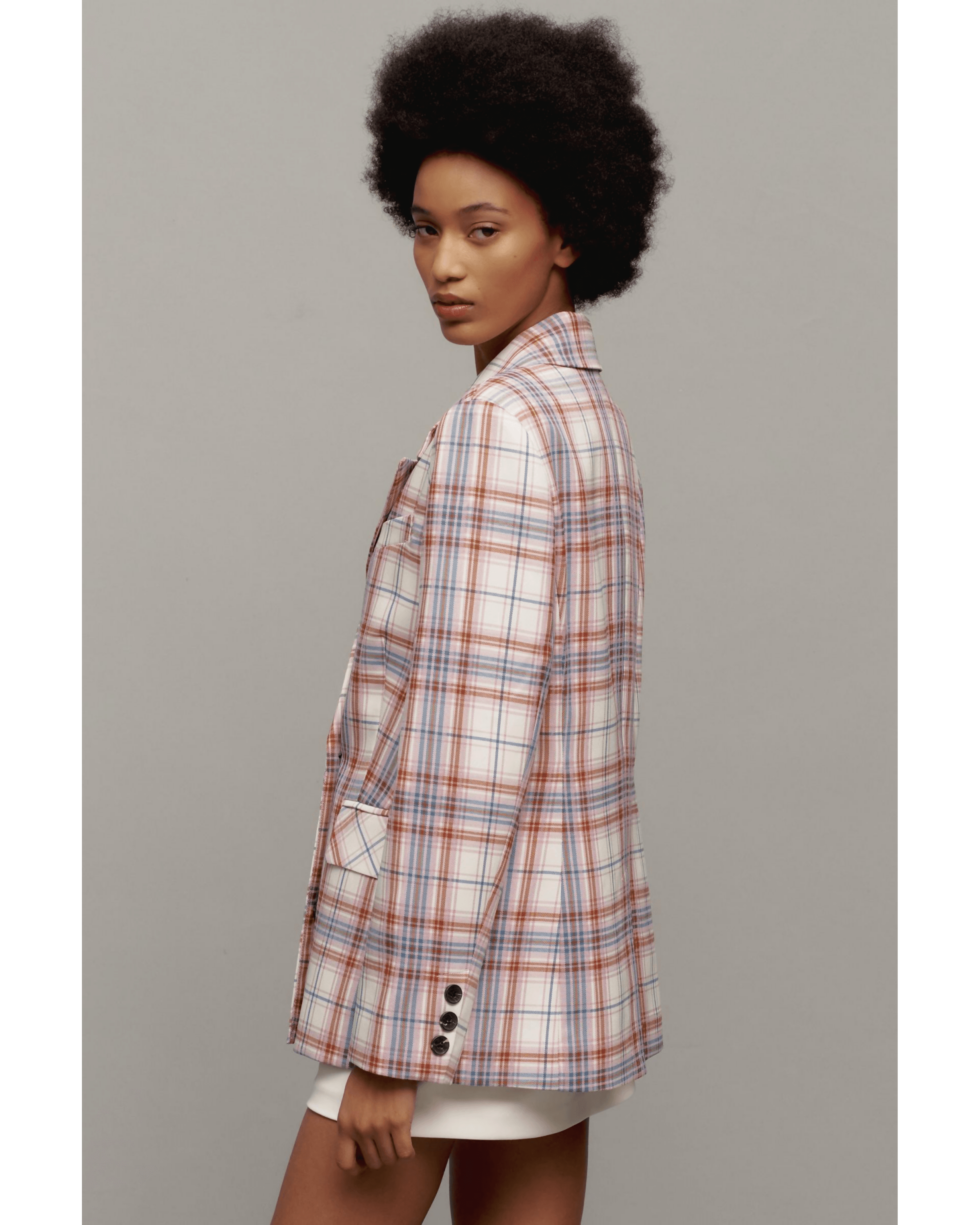 Avec Les Filles Plaid Blazer - Endless - UAE Rental and Resale for Women's Fashion