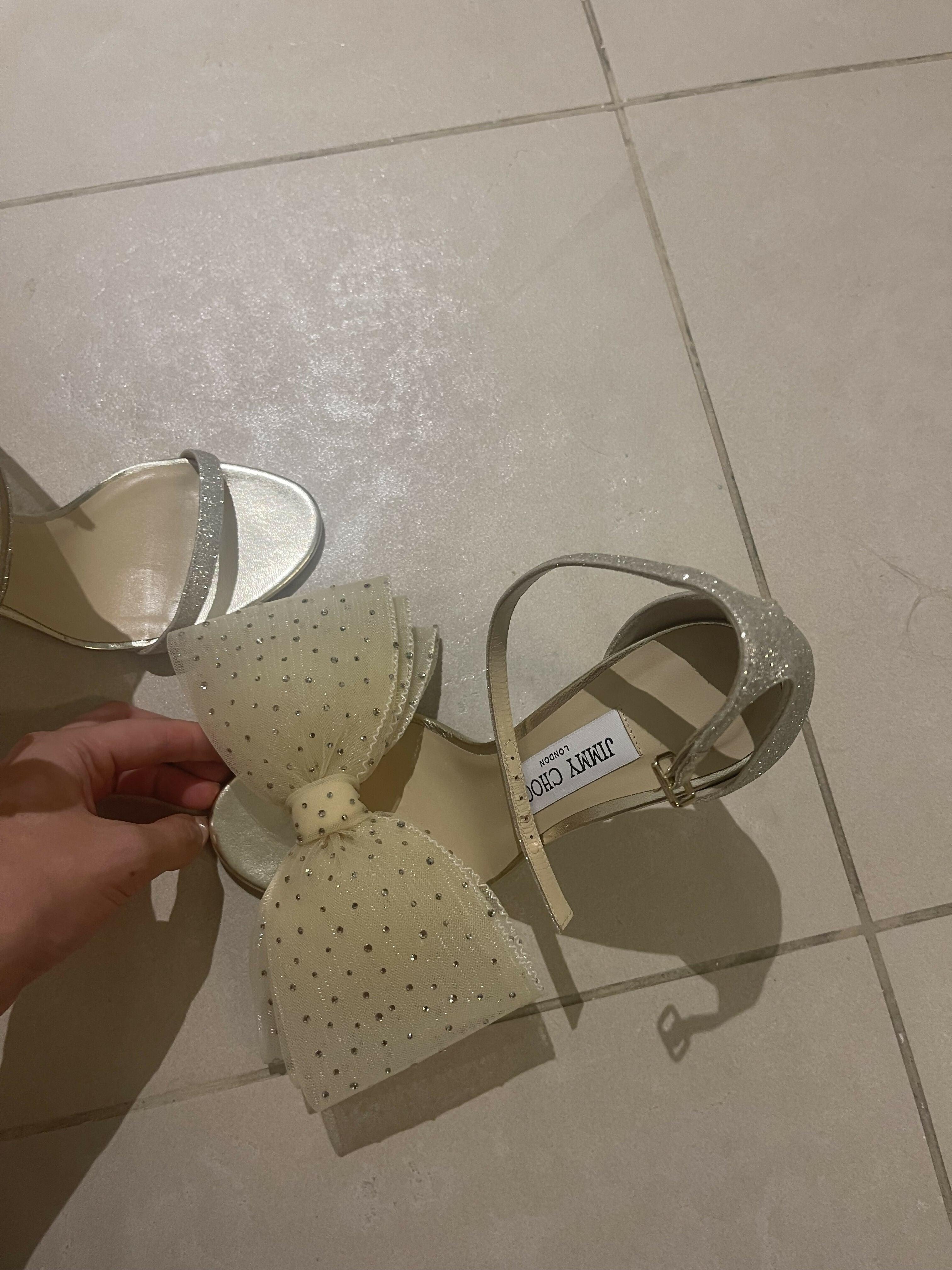 Aveline 100mm Bow-embellished Sandals - Endless - UAE Rental and Resale for Women's Fashion