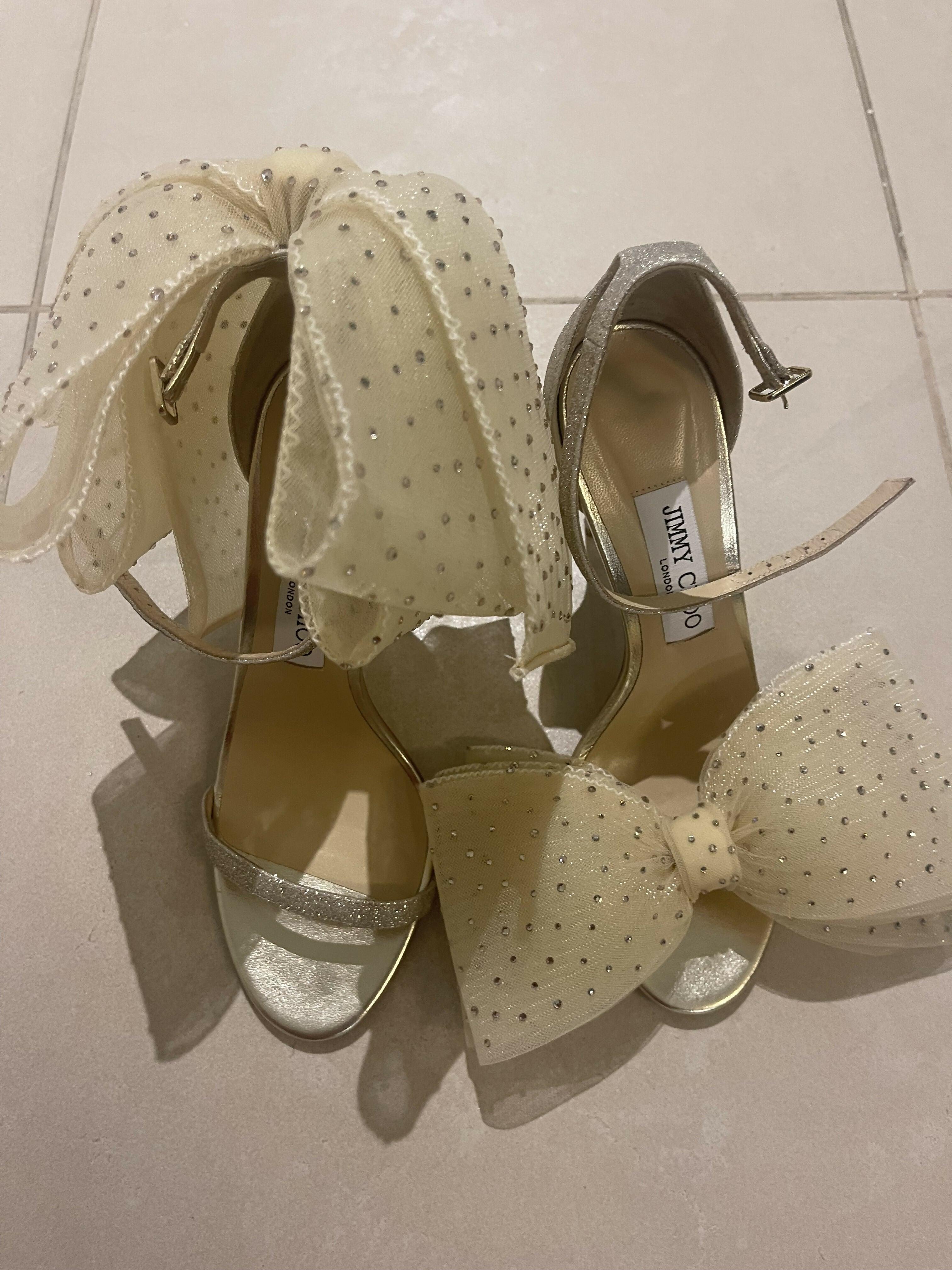 Aveline 100mm Bow-embellished Sandals - Endless - UAE Rental and Resale for Women's Fashion
