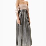Back Bow Metallic Dress - Endless - UAE Rental and Resale for Women's Fashion