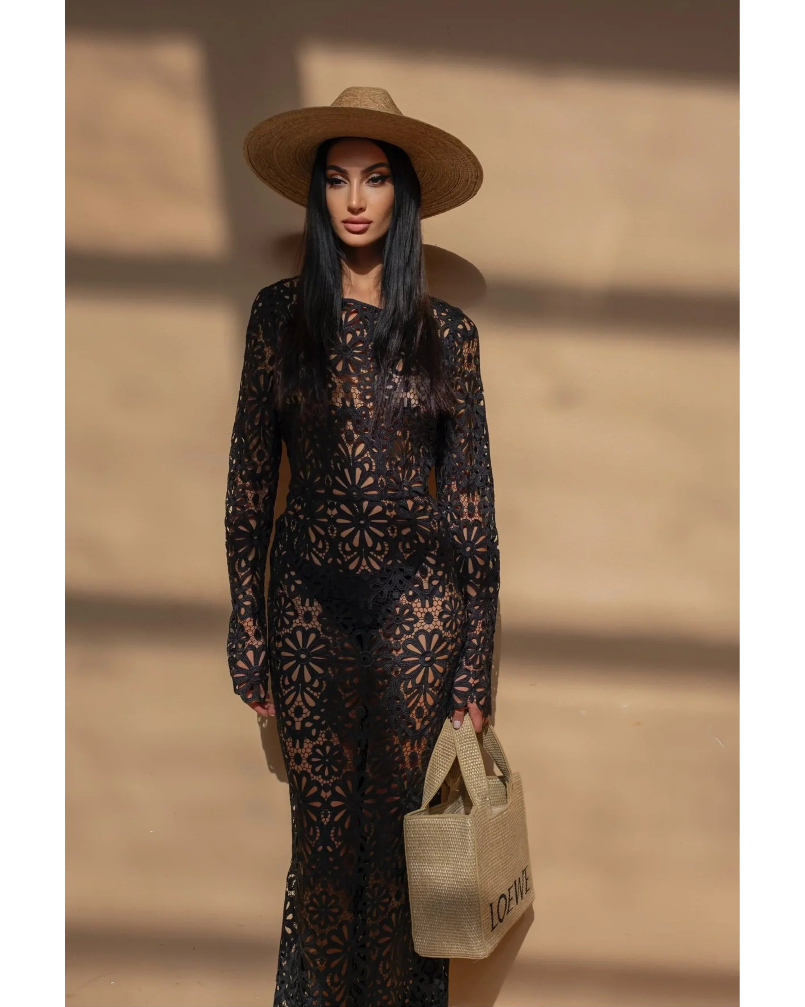 Backless Maxi Dress In Black - Endless - UAE Rental and Resale for Women's Fashion