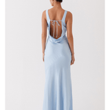 Be Mine Satin Maxi Dress - Endless - UAE Rental and Resale for Women's Fashion