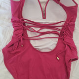 Beach Club Solids Slimming Fit Corset One-Piece - Endless - UAE Rental and Resale for Women's Fashion