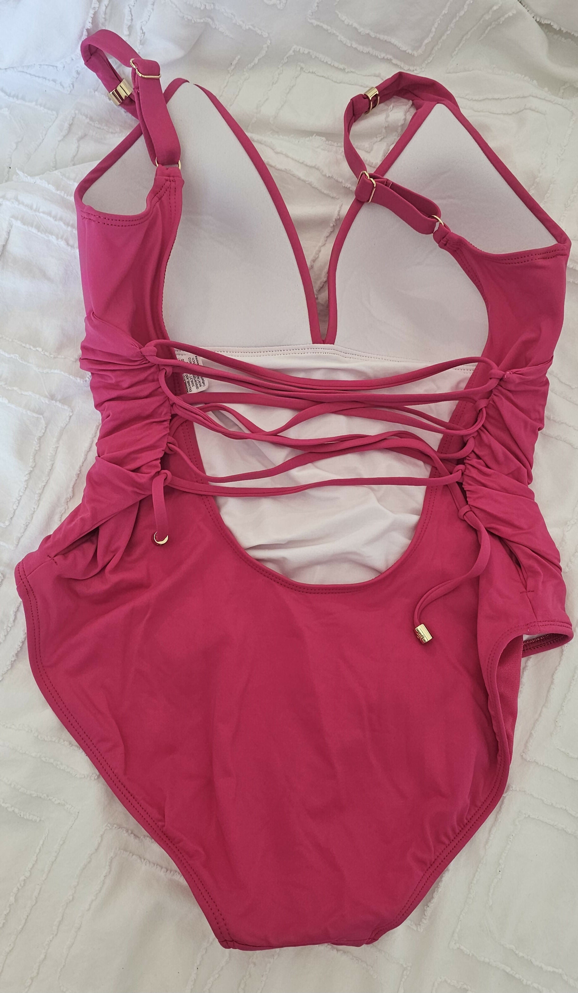 Beach Club Solids Slimming Fit Corset One-Piece - Endless - UAE Rental and Resale for Women's Fashion