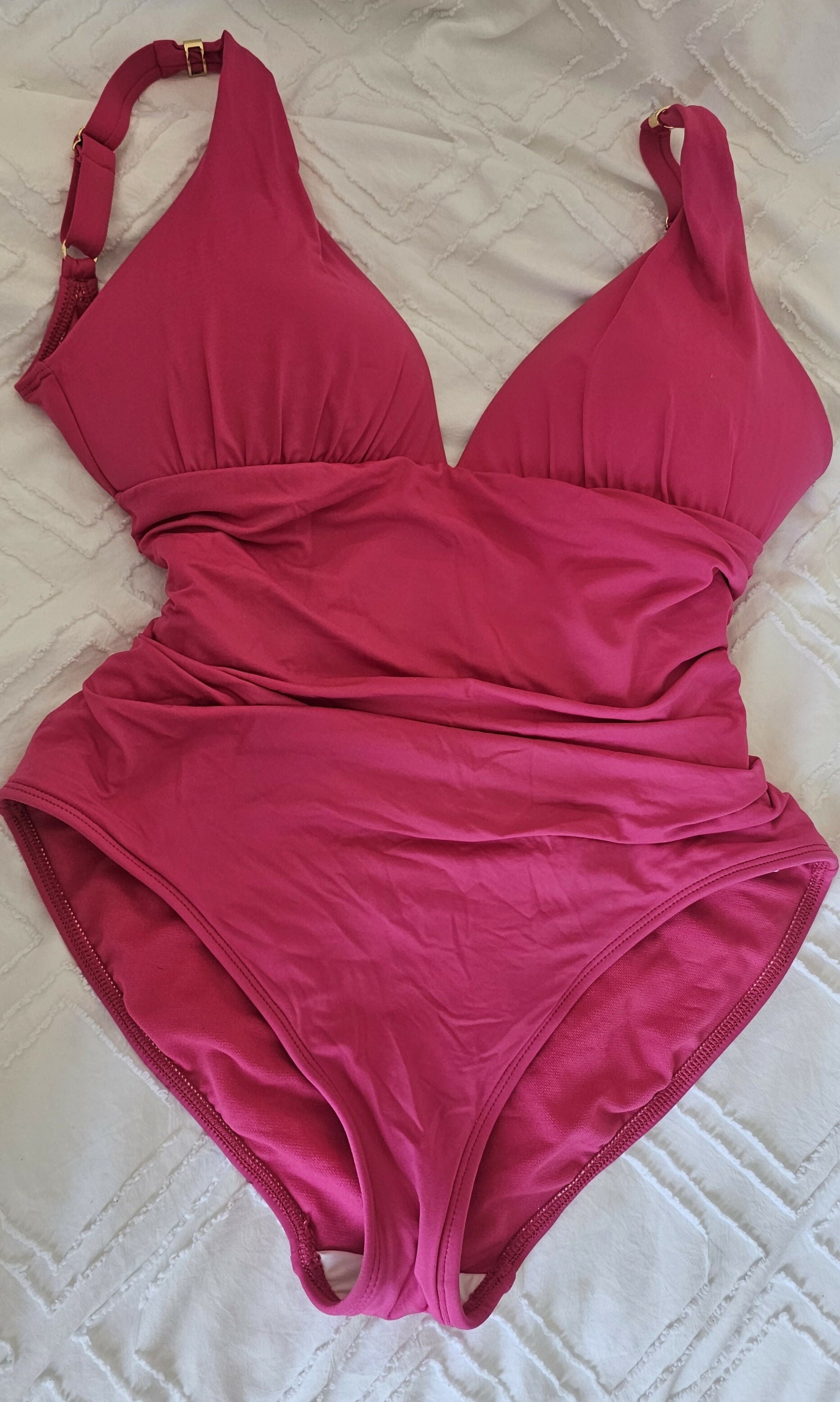 Beach Club Solids Slimming Fit Corset One-Piece - Endless - UAE Rental and Resale for Women's Fashion
