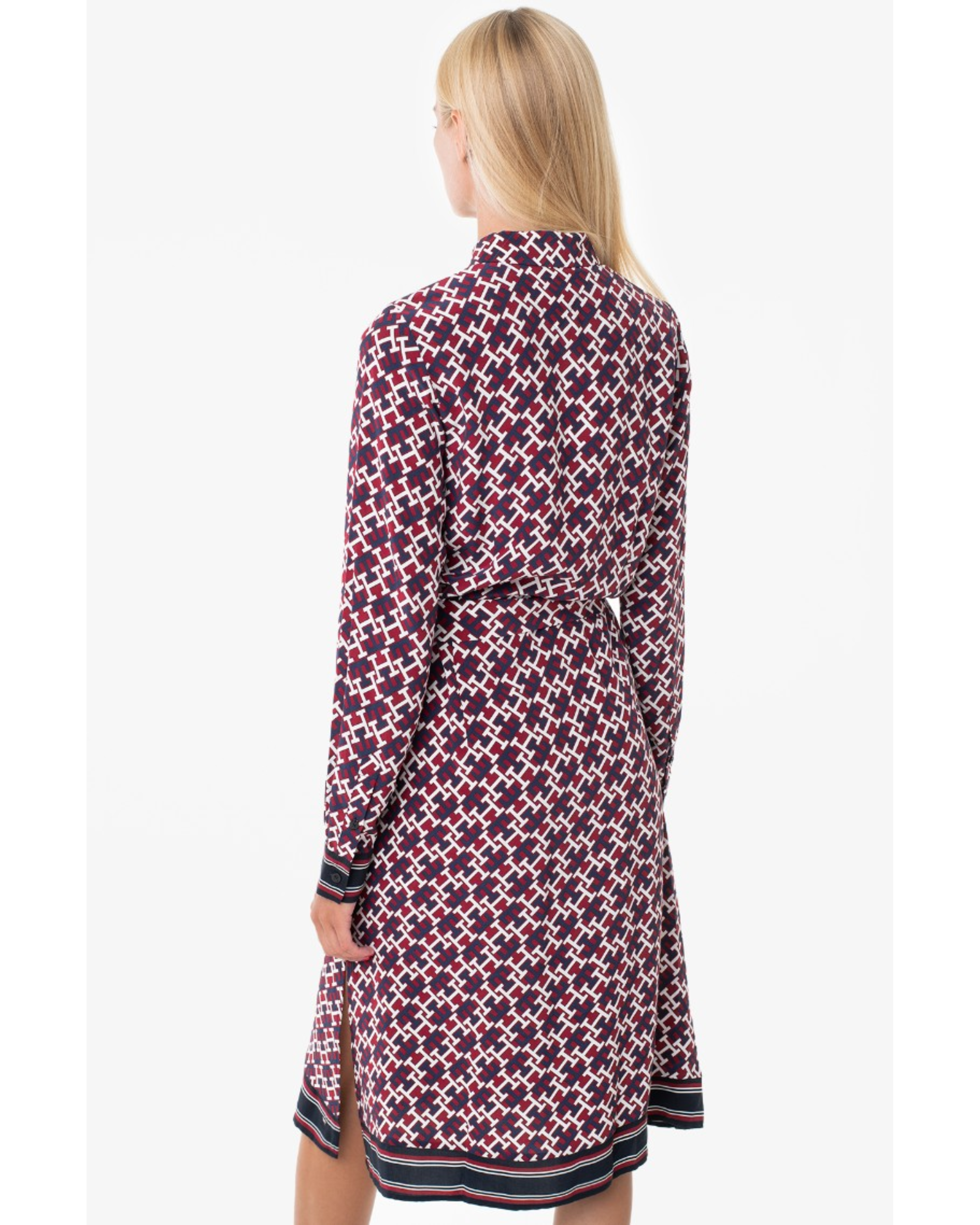 Belted Longsleeve Mini Dress - Endless - UAE Rental and Resale for Women's Fashion