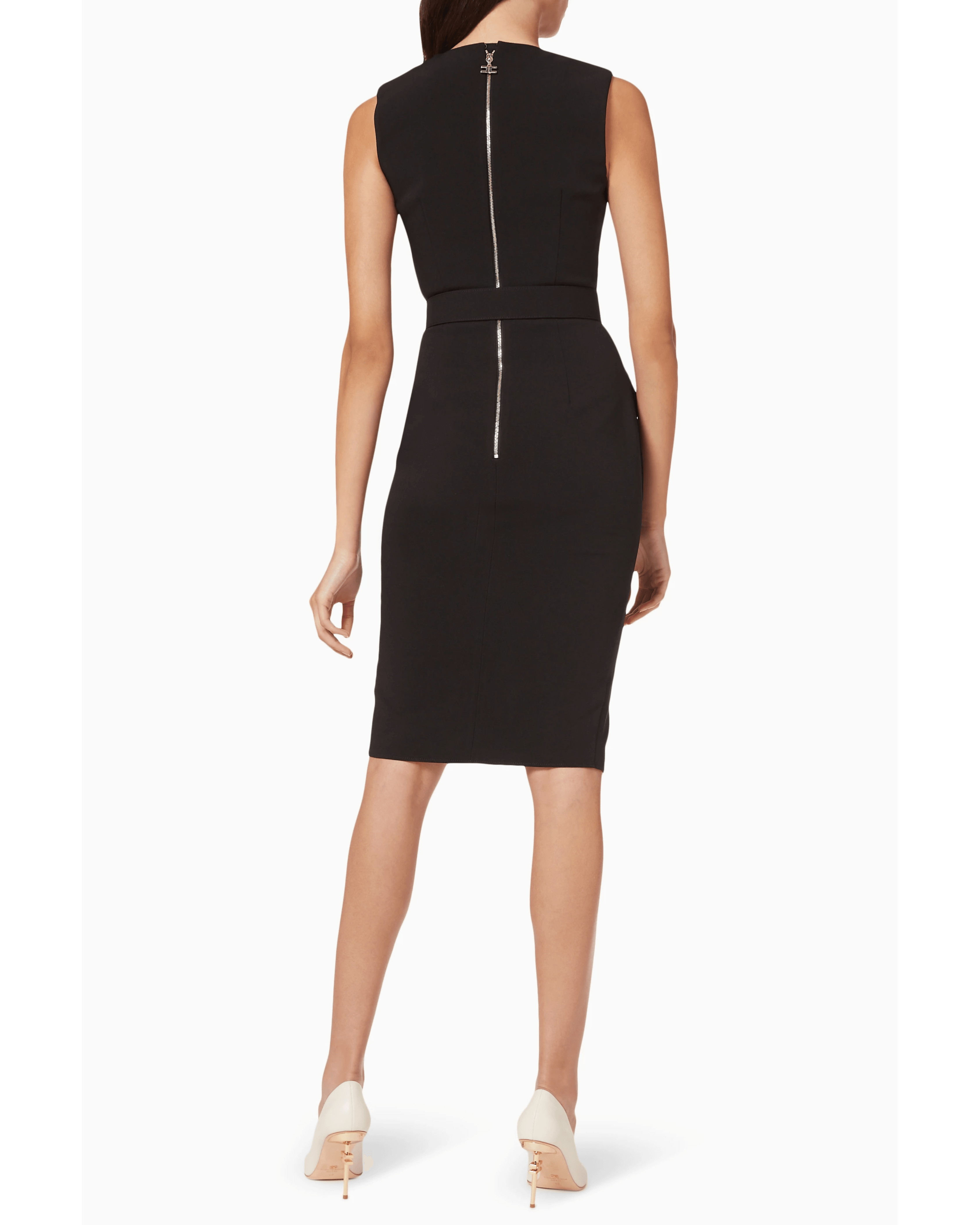Belted Mid-length Dress - Endless - UAE Rental and Resale for Women's Fashion