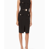 Belted Mid-length Dress - Endless - UAE Rental and Resale for Women's Fashion