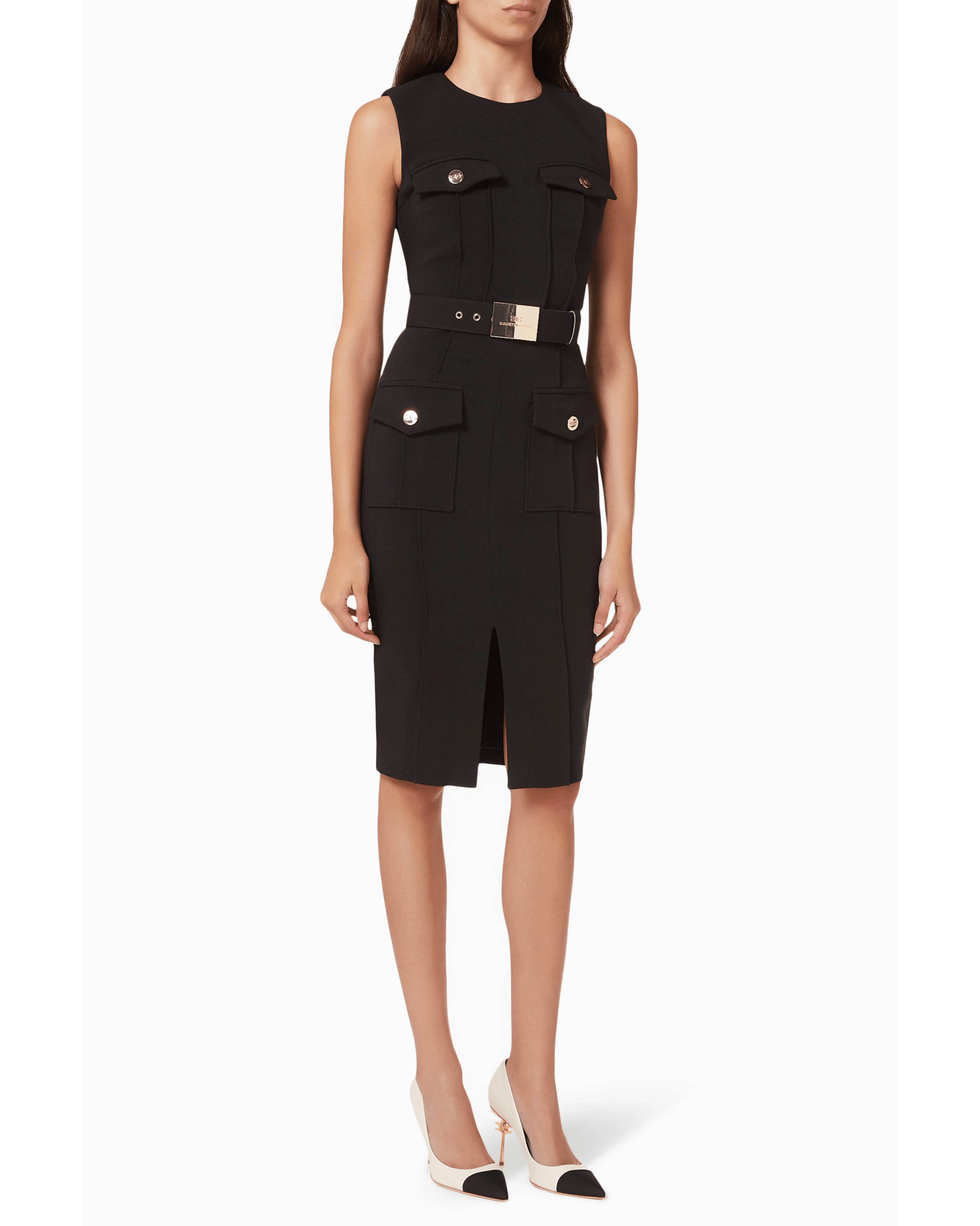 Belted Mid-length Dress - Endless - UAE Rental and Resale for Women's Fashion