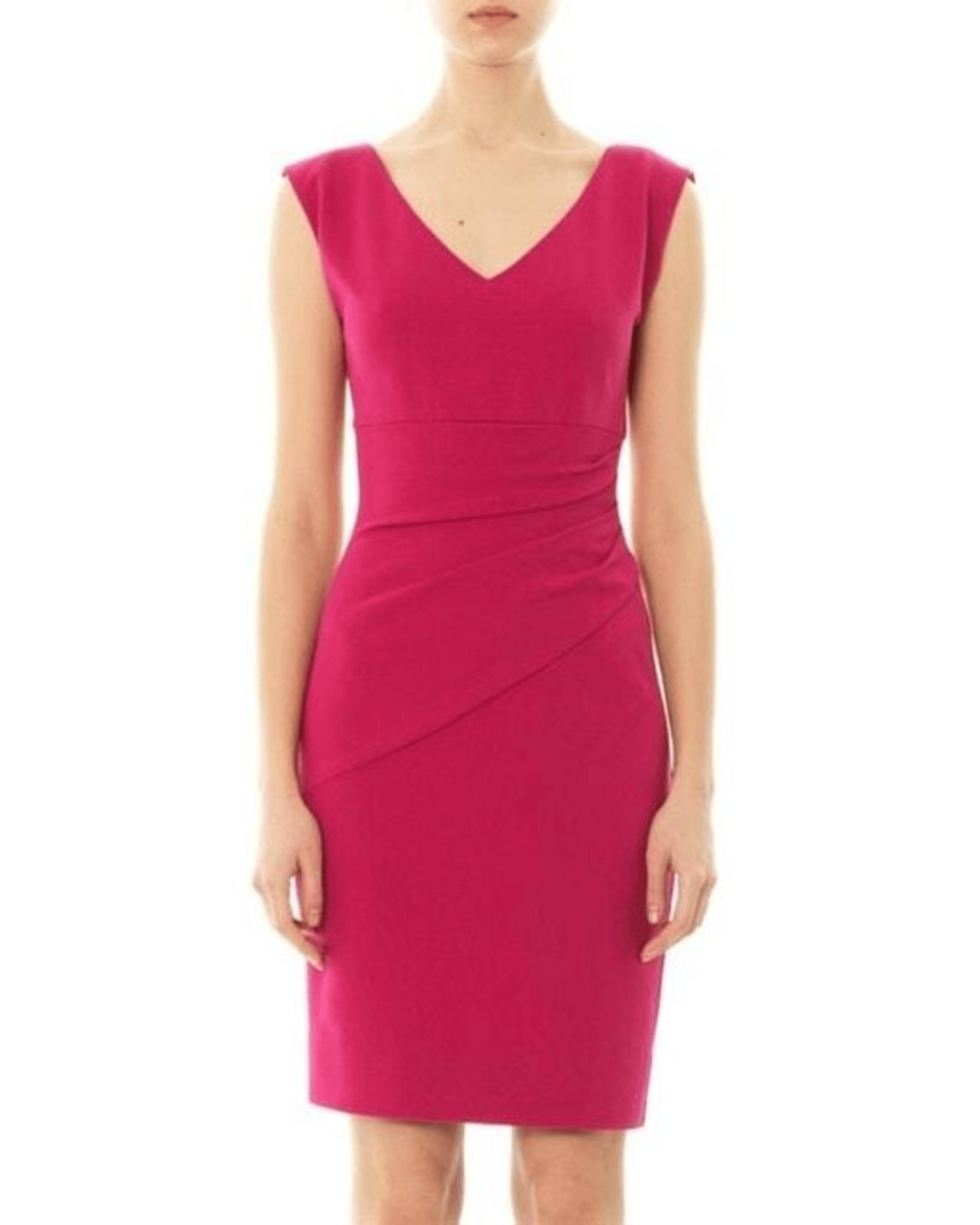 Bevin Ruched Sheath Dress - Endless - UAE Rental and Resale for Women's Fashion