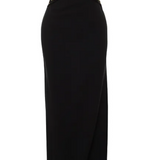 Black Body-Fitting Sun Accessory Detailed Shiny Jewelled Strapless Gown - Endless - UAE Rental and Resale for Women's Fashion