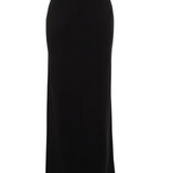 Black Body-Fitting Sun Accessory Detailed Shiny Jewelled Strapless Gown - Endless - UAE Rental and Resale for Women's Fashion
