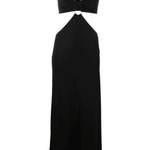 Black Crystal Torso Bra Maxi Dress - Endless - UAE Rental and Resale for Women's Fashion