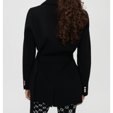 Black Double-Faced Coat With Belt - Endless - UAE Rental and Resale for Women's Fashion