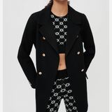 Black Double-Faced Coat With Belt - Endless - UAE Rental and Resale for Women's Fashion