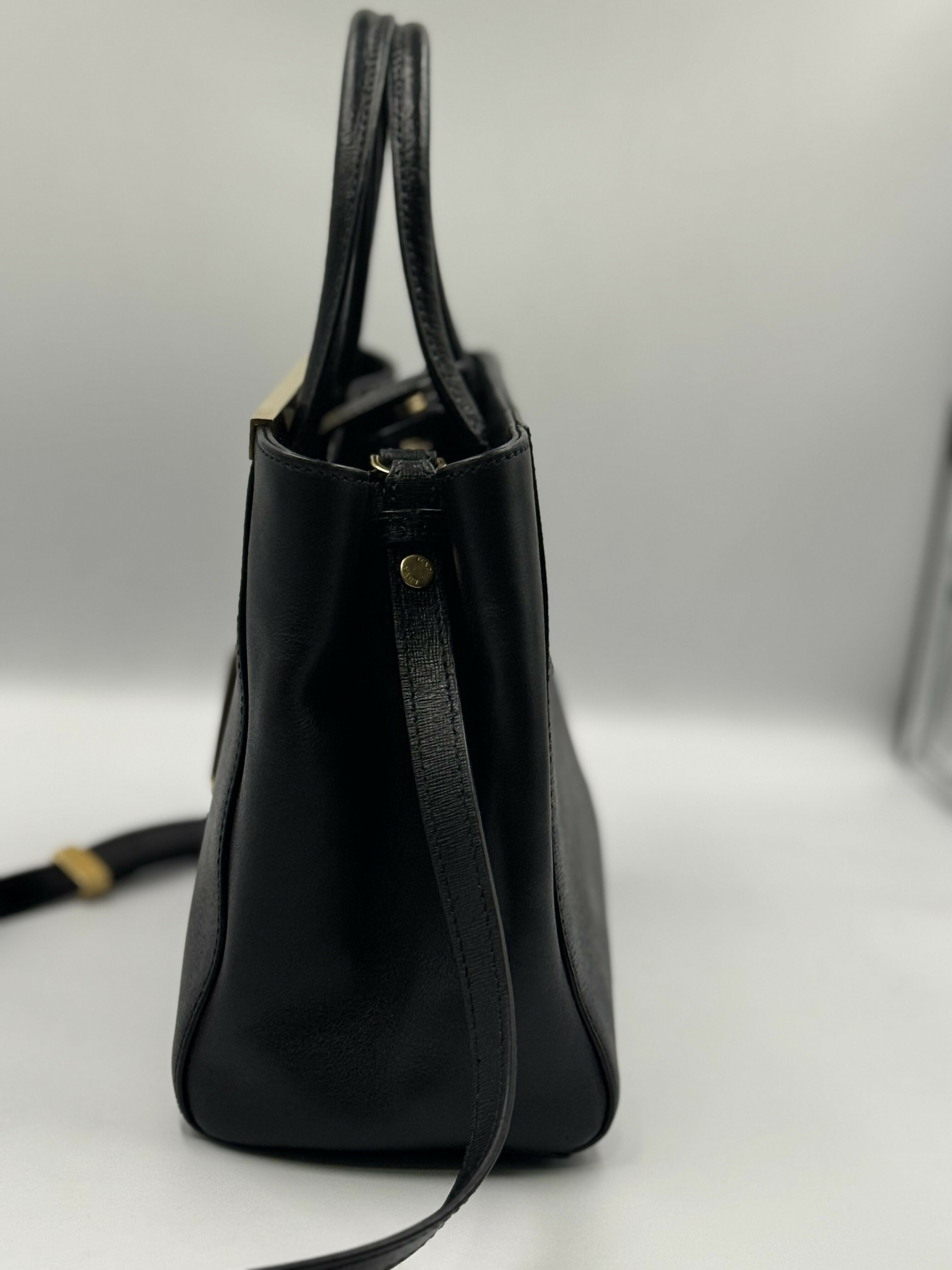 Black Saffiano Leather Petite Sac 2jours Elite Tote Bag - Endless - UAE Rental and Resale for Women's Fashion