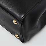 Black Saffiano Leather Petite Sac 2jours Elite Tote Bag - Endless - UAE Rental and Resale for Women's Fashion
