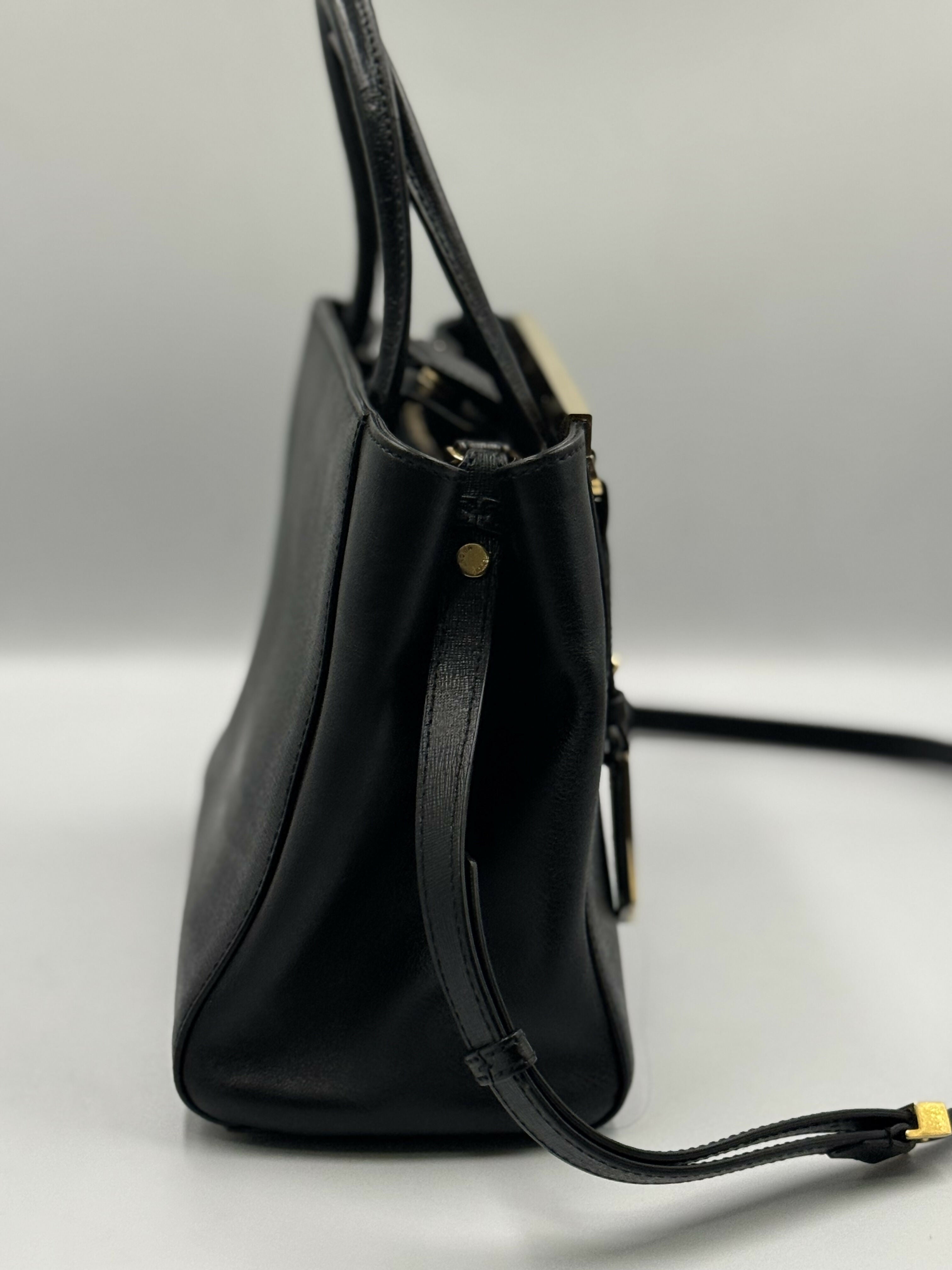 Black Saffiano Leather Petite Sac 2jours Elite Tote Bag - Endless - UAE Rental and Resale for Women's Fashion