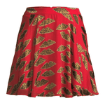 Blaise Cheetah Lips Trapeze Mini Skirt - Endless - UAE Rental and Resale for Women's Fashion