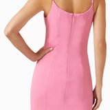 Blanca Mini Dress in Bonded Crepe - Endless - UAE Rental and Resale for Women's Fashion