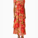 Blooming Floral Maxi Dress - Endless - UAE Rental and Resale for Women's Fashion