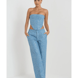 Blue Glaze Maya Co ord Set - Endless - UAE Rental and Resale for Women's Fashion