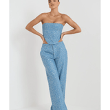 Blue Glaze Maya Co ord Set - Endless - UAE Rental and Resale for Women's Fashion