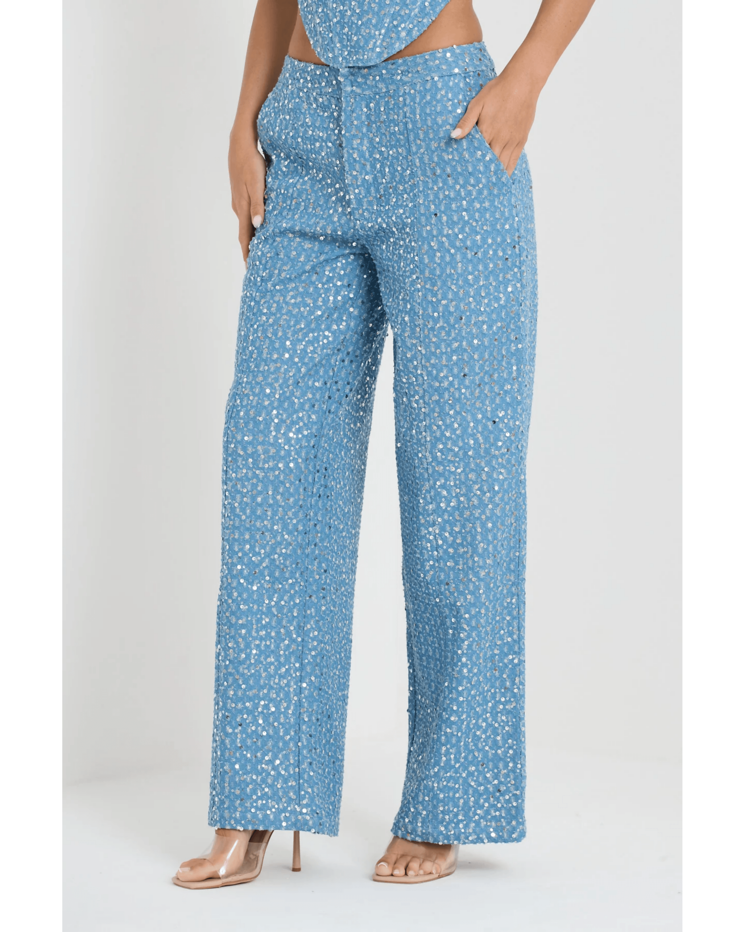 Blue Glaze Maya Co ord Set - Endless - UAE Rental and Resale for Women's Fashion