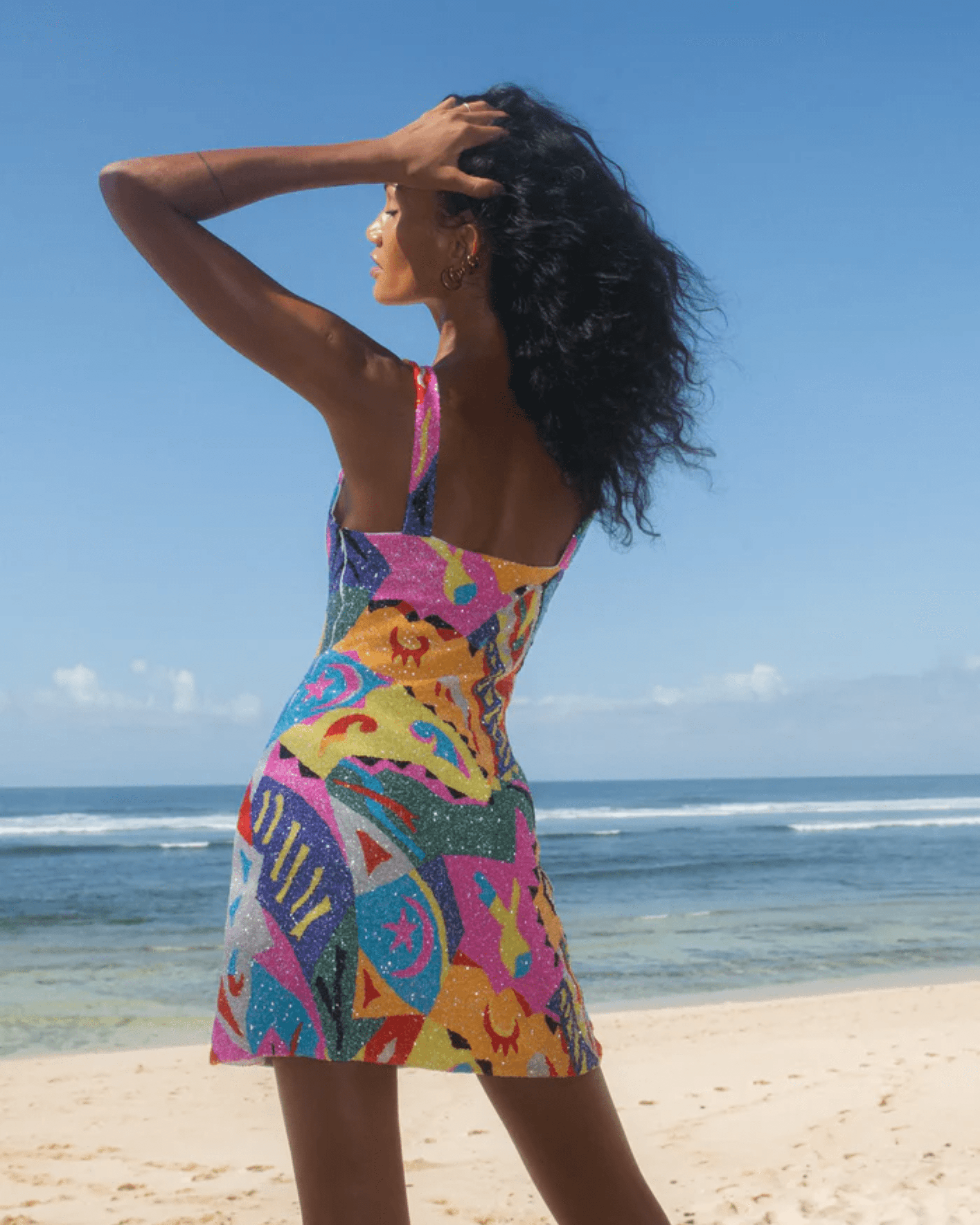 Boston Vibrant Hand-Beaded Dress - Endless - UAE Rental and Resale for Women's Fashion