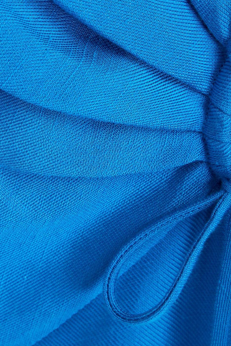 Bow-Detailed Ruched Twill Mini Dress - Endless - UAE Rental and Resale for Women's Fashion