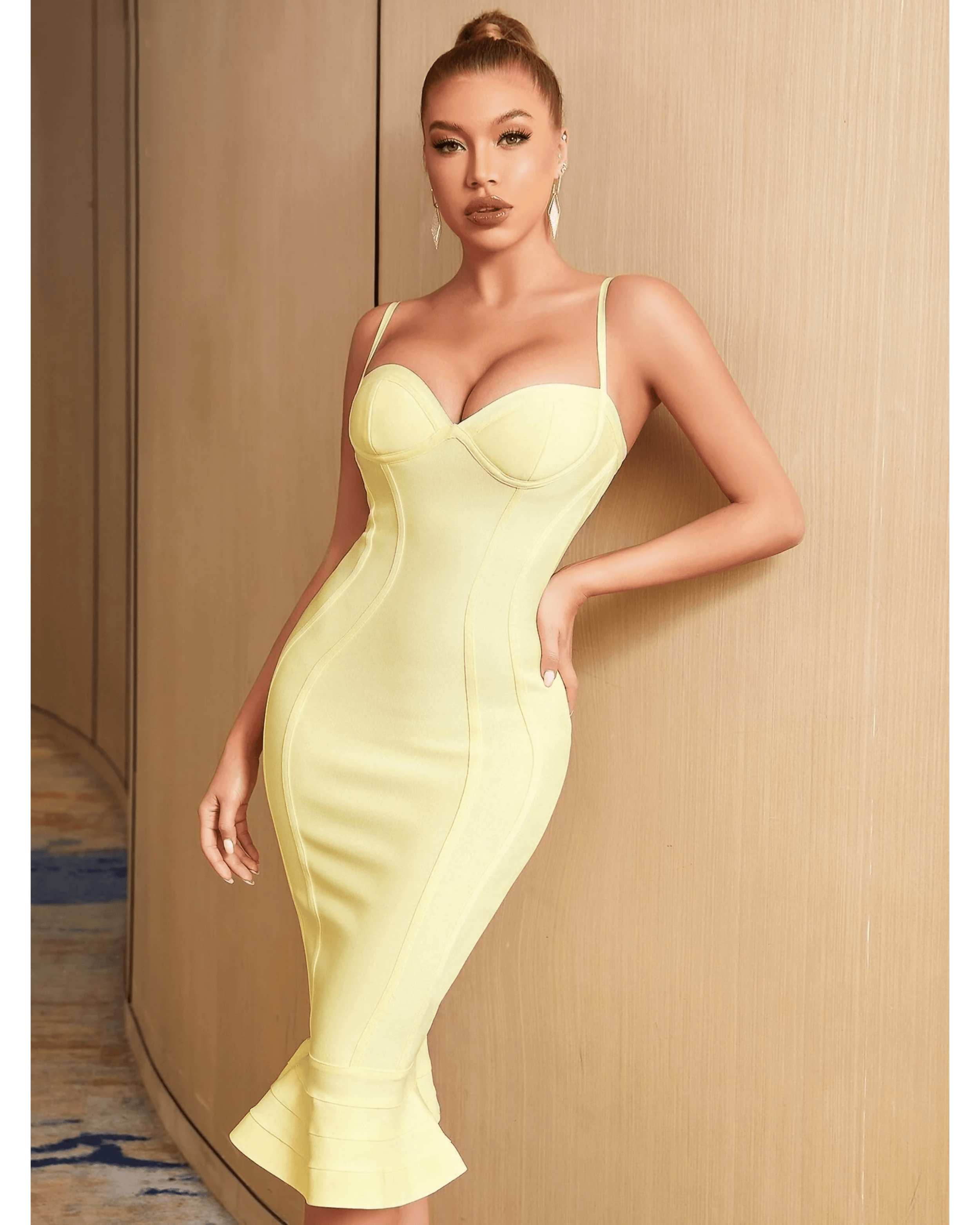 Brenna Bandage Dress - Endless - UAE Rental and Resale for Women's Fashion