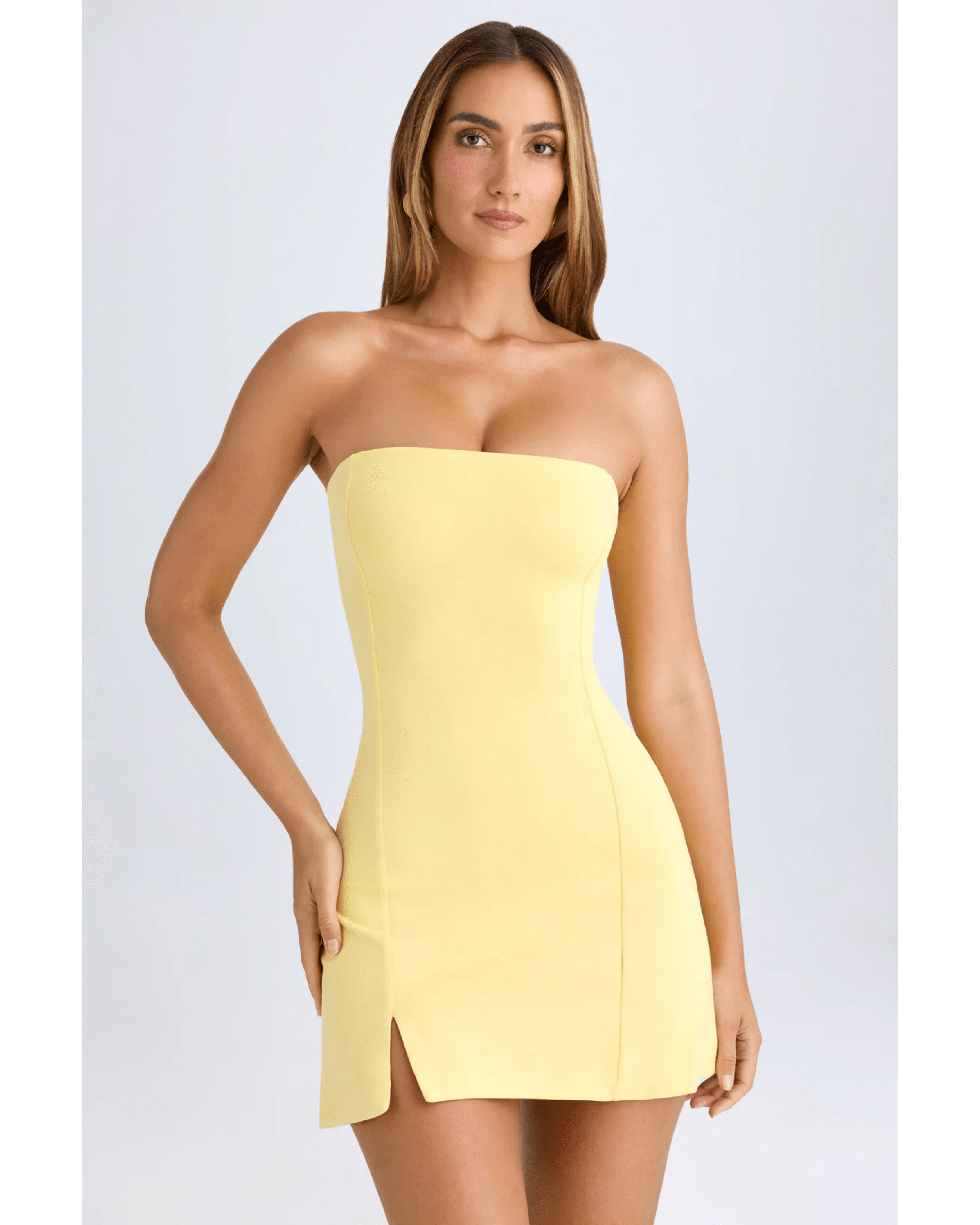 Brielle Modal Bandeau Mini Dress - Endless - UAE Rental and Resale for Women's Fashion