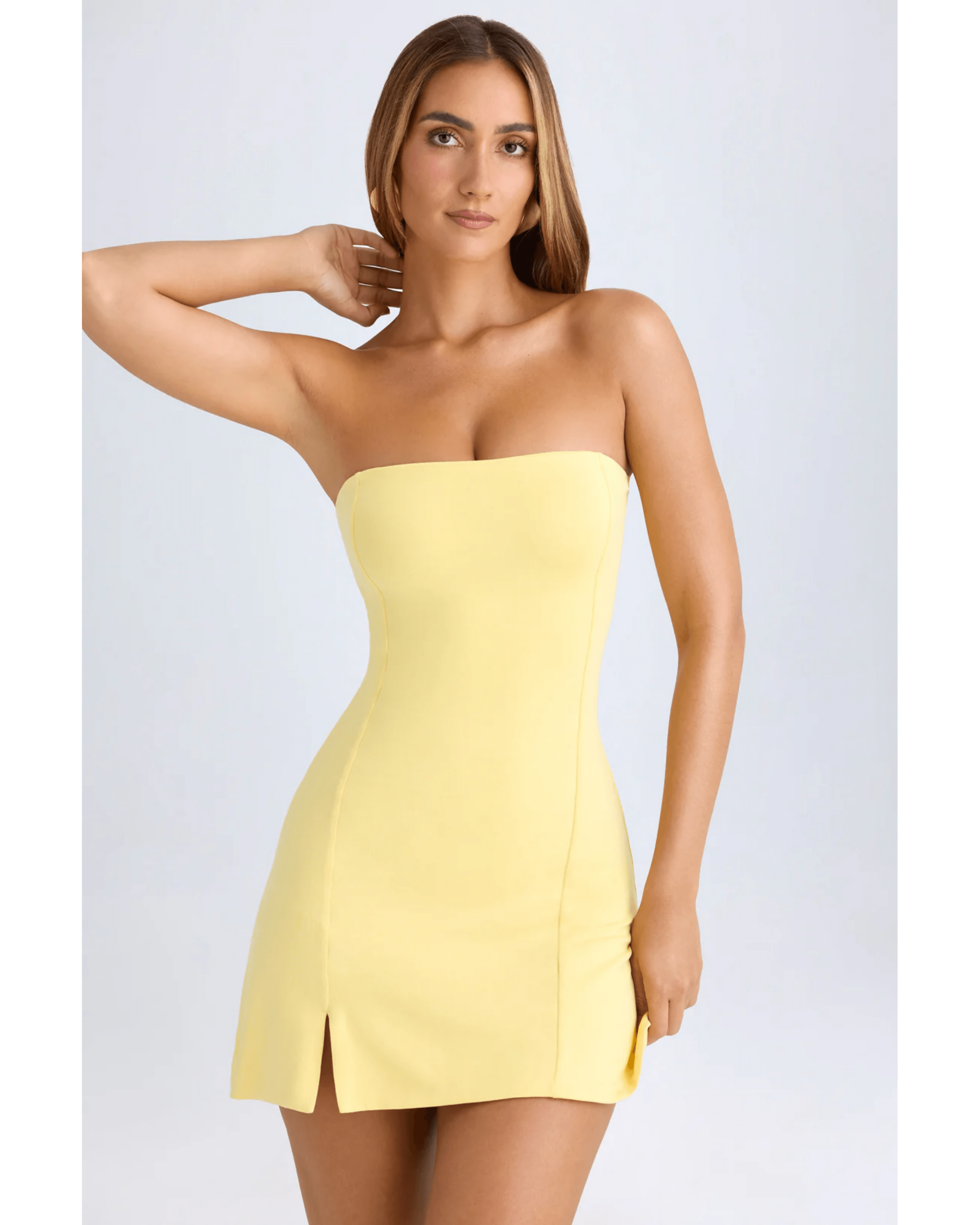 Brielle Modal Bandeau Mini Dress - Endless - UAE Rental and Resale for Women's Fashion